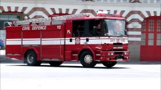 SCDF  Fire Call  PL112 Two Tone Airhorn [upl. by Wylen]