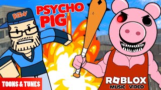 Psycho Pig Roblox Piggy Song  FGTeeV Animated Music Video [upl. by Ahseyi]