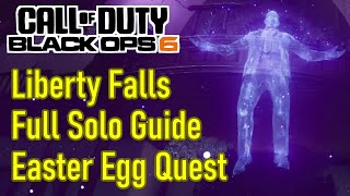 Black Ops 6 Liberty Falls guide easter egg walkthrough solo boss fight tips and exploits [upl. by Lenahtan171]