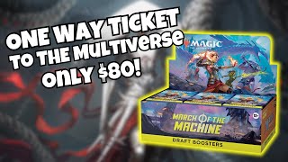 MTG March of the Machine Draft Booster Box Opening [upl. by Giule615]