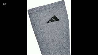 adidas Mens Athletic Cushioned Crew Socks [upl. by Nylsaj903]