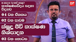 04 වන ඒකකය  පාඩම 02  ක්ෂුද්‍ර ජීවි තාක්ෂණ නිශ්පාදන  02 වන කොටස  AL SFT Unit 04 Lesson 2 [upl. by Siravart]