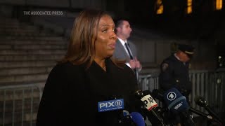 New York Attorney General Letitia James says Trump trial was about law not politics [upl. by Releyks]