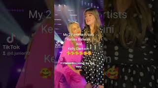 Kelsea Ballerini And Kelly Clarkson ❤️❤️ kelseaballerini kellyclarkson [upl. by Tterrag]