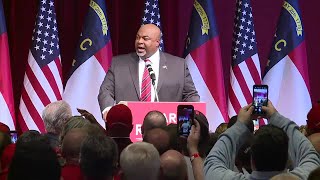 North Carolina Lt Gov Mark Robinson delivers victory speech after winning Republican governor prim [upl. by Niraj]