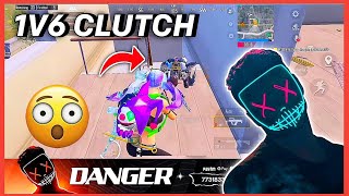 HYDRA DANGER INTENSE 1v6 CLUTCH 😱 FULL SQUAD RUSH ON HYDRA DANGER 👍 HYDRADANGEROFFICIAL [upl. by Joab]