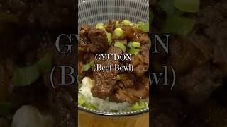 GYŪDON 牛丼  Beef Bowl [upl. by Petersen]