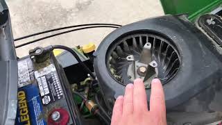 How to change a starter on a John Deere tractor [upl. by Lawson]