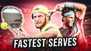 Top 10 Fastest Serves In Tennis History [upl. by Darell]