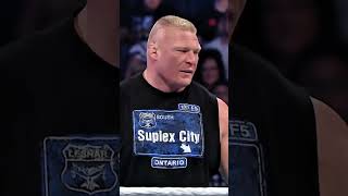 Brock Lesnar interference Roman Reigns amp Dean Ambrose Match2016 😱 shorts [upl. by Bruno913]