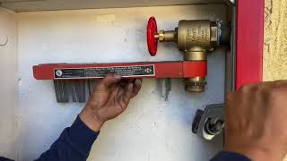 REPLACE VALVE AND FIRE HOSE🔥REMPLAZAR VÁLVULA Y MANGERA DE INCENDIOS [upl. by Yttiy]