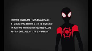 DJ Khalil  Elevate Lyrics SpiderMan Into the SpiderVerse [upl. by Nosnirb944]