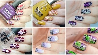 Nail Art Designs Compilation 2 [upl. by Ahseirej19]