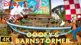 goofy’s barnstormer Disney world  Magic kingdom 2022 [upl. by Etnuahs]