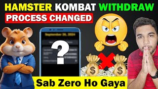 Hamster Kombat New Withdraw Process  Hamster Kombat New Update  Hamster Token Price Prediction [upl. by Ahsinnor]