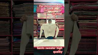 Gents sweater high quality minivlog reels winterclothes trending onlineshopping [upl. by Urian]