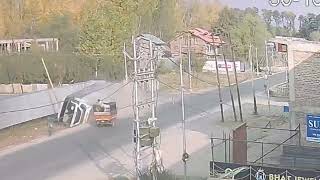 CCTV footage of Sopore road adent [upl. by Nomad669]