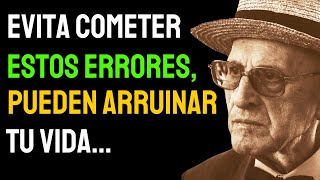 Evitar cometer estos Errores puede Arruinar tu Vida Gratitud Frases Reflexiones Versos Reflexion [upl. by Livingstone]