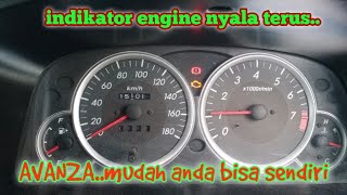 indikator engine menyala terus AVANZAmudah saja [upl. by Magnien]