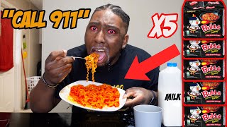 INSANE Spicy Noodle Food Challenge GONE WRONG [upl. by Audra]