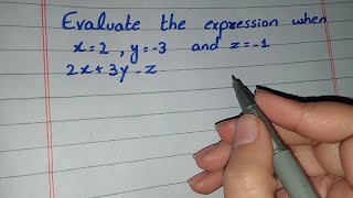 Evaluate the Expression 2x3yz when x2 y3 and z1 [upl. by Mulvihill229]