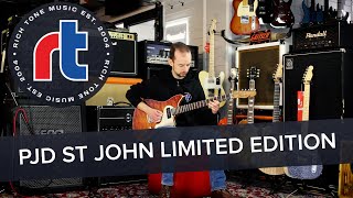 Rich Tone Music PJD St John Limited Edition BK Pickups  Cherry Burst [upl. by Lesoj]