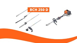 Decespugliatore Multifunzione BCH 250 D [upl. by Annawat]