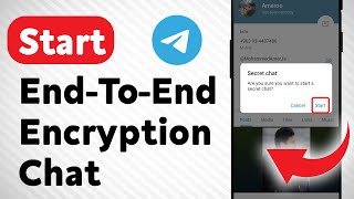 How to Start EndToEnd Encryption Chat on Telegram Updated [upl. by Ardnuasal346]