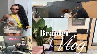 Braider Vlog Suite Transformation Moving into New Suite Revamping Rekindling Old Friendships [upl. by Airahs]