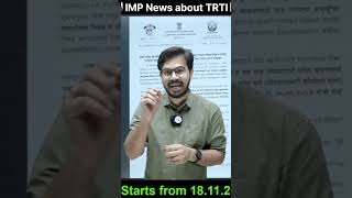 Big Updates on TRTI  Major Announcements You Need to Know trti ssa shubhamsir exam education [upl. by Perceval528]