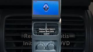 Renault Vel Satis Initiale Paris DVD system shorts renault renaultvelsatis velsatis cardvd [upl. by Ruffo780]