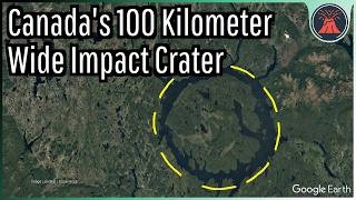 The 100 Kilometer Wide Impact Crater in Canada Manicouagan Crater [upl. by Joanne]