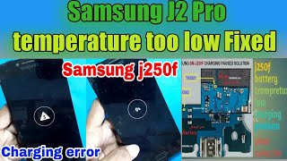 samsung j250f temperature too low step by step solution  charging Error Fix Solution [upl. by Ykcor]