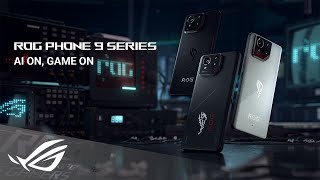 ROG Phone 9 Series  Make Your Statement with AniMe Vision  ROG [upl. by Aileduab]