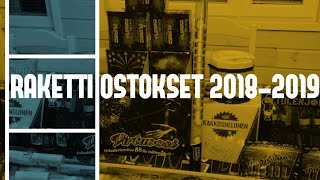 Raketti ostokset 20182019 [upl. by Ynaiffit]