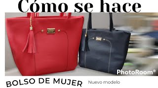 Cómo HAcer Un Bolso De Mujer👜paso a pasohazlo tu mismodiybolsos de león Guanajuato🦁😊 [upl. by Marrin]