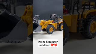 Huina Excavator bulldozer road Roller truck heavy duty construction vehicle viral diecast shorts [upl. by Erapsag]