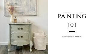 Fusion Mineral Paint  Painting 101 Tutorial [upl. by Haela]