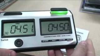 Saitek Competition Pro Game Clock III [upl. by Clio]