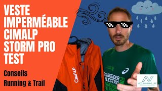 Test veste imperméable  CIMALP STORM PRO vs SALOMON BONATTI TRAIL [upl. by Avaria]