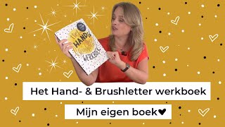 HANDLETTEREN amp BRUSHLETTEREN VOOR BEGINNERS  Het Hand amp Brushletterwerkboek [upl. by Gustin]