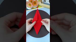 Beautiful and festive threedimensional fivepointed star origami National Day is coming soon C [upl. by Rip]