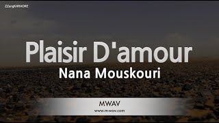 Nana MouskouriPlaisir Damour Karaoke Version [upl. by Nnaitsirhc]