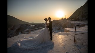 Matrimonio alle cave di marmo di Carrara MS [upl. by Nyrhtac]