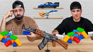 Cine Construieste Mai Bine Obiect REAL vs Obiect din LEGO CHALLENGE [upl. by Aruon]