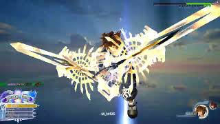 Ultimate Roxas EX Double Form Moveset Showcase  kingdom hearts mod [upl. by Lebasy]