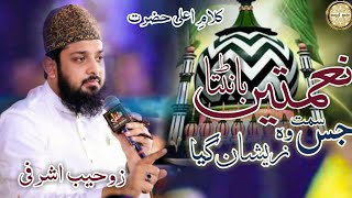 Naimatain Banta Jis Simt Wo Zeeshan Gaya By Zohaib Ashrafi New Kalam e Alla Hazrat 2022 [upl. by Lyrrad]