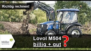 Lovol M504 neu oder gebraucht kaufen TreckerCheck nach LandwirtMediacom Praxistest Lovol TB 504 [upl. by Novhaj693]