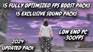 FiveM  15 BEST Exclusive OPTIMIZED FPS Graphics Packs amp 15 Sound Packs [upl. by Aneetsyrk]