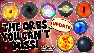 Complete Guide of the Best Orbs in Update All Star Tower Defense [upl. by Amol97]